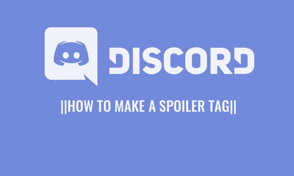 How To Make a Spoiler Tag